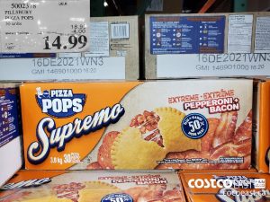 5002378PILLSBURYPIZZA POPS30 unitsEXPIRY DATE: 2021-05-02$14.99