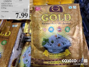 1295974
GELDA GOLD
BASMATI RICE
4.54 kg
EXPIRY DATE: 2021-05-02 
$7.99
