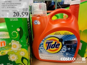 15307482
TIDE ADVANCED POWER
LIQUID DETERGENT
4.87 L 89 WASHLOADS
EXPIRY DATE: 2021-05-02
$20.99
