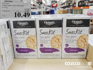 3894566
OCEAN'S
ALBACORE TUNA SNACKIT
6x 85 G
EXPIRY DATE: 2021-05-02
$10.49
