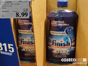 2964544
FINISH JET DRY ULTRA
RINSE AGENT
946 ml
EXPIRY DATE: 2021-05-02 
$8.99
