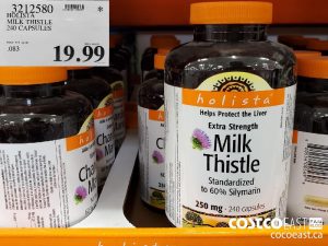 3212580
HOLISTA
MILK THISTLE
240 CAPSULES
$19.99

