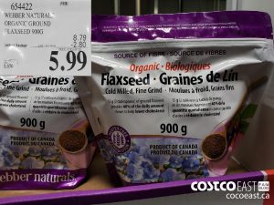 654422 
WEBBER NATURAL
ORGANIC GROUND
FLAXSEED 900G
EXPIRY DATE: 2021-05-09 
$5.99
