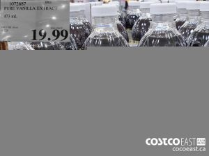 1072687
PURE VANILLA EXTRACT 473 mL 
$19.99