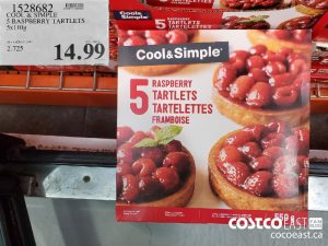1528682
COOL AND SIMPLE 5 RASPBERRY TARTLETS
$14.99