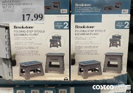 brookstone folding step stool