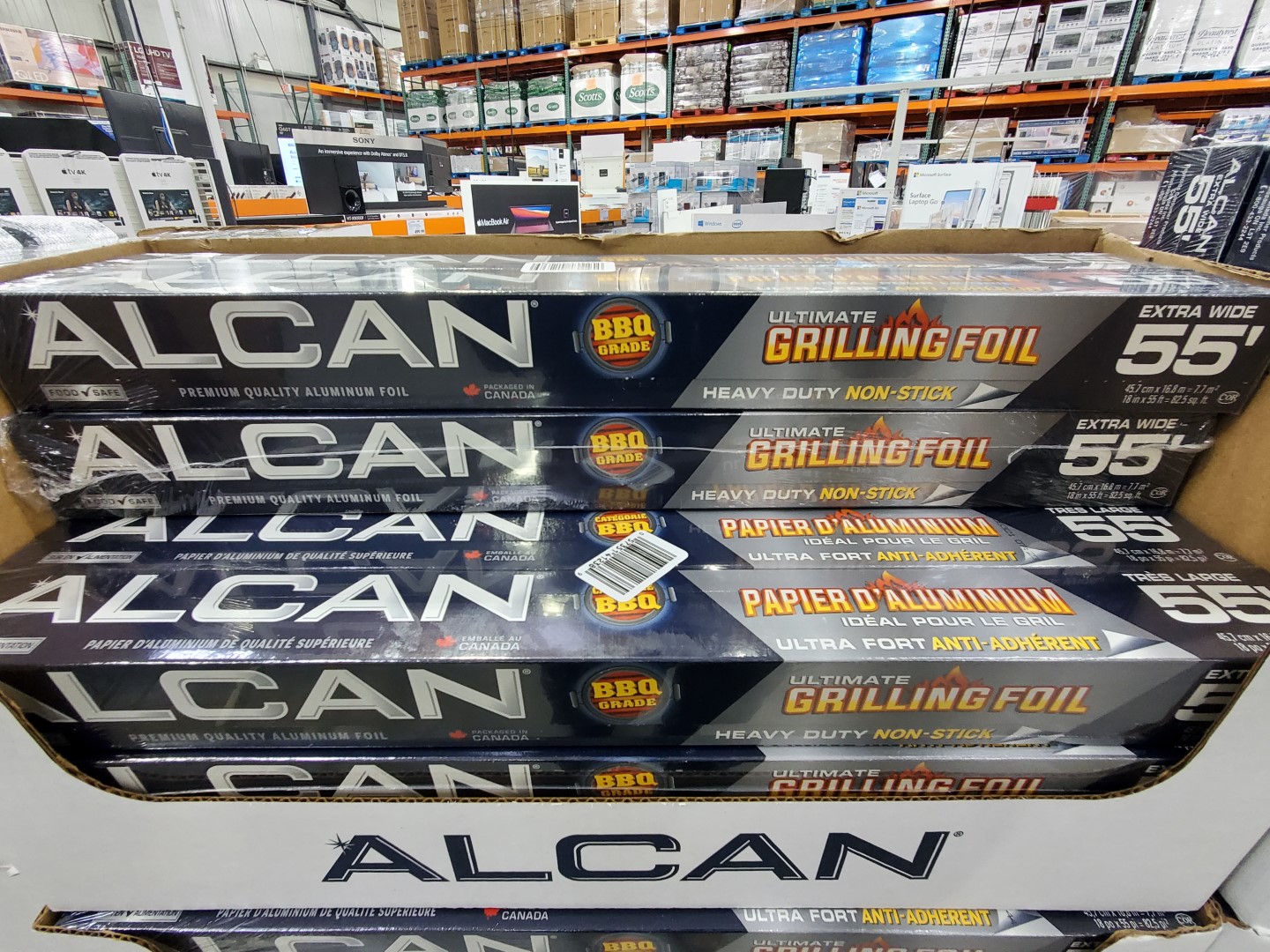 ALCAN grilling foil