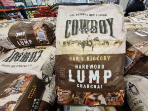 Cowboy Brand lump charcoal