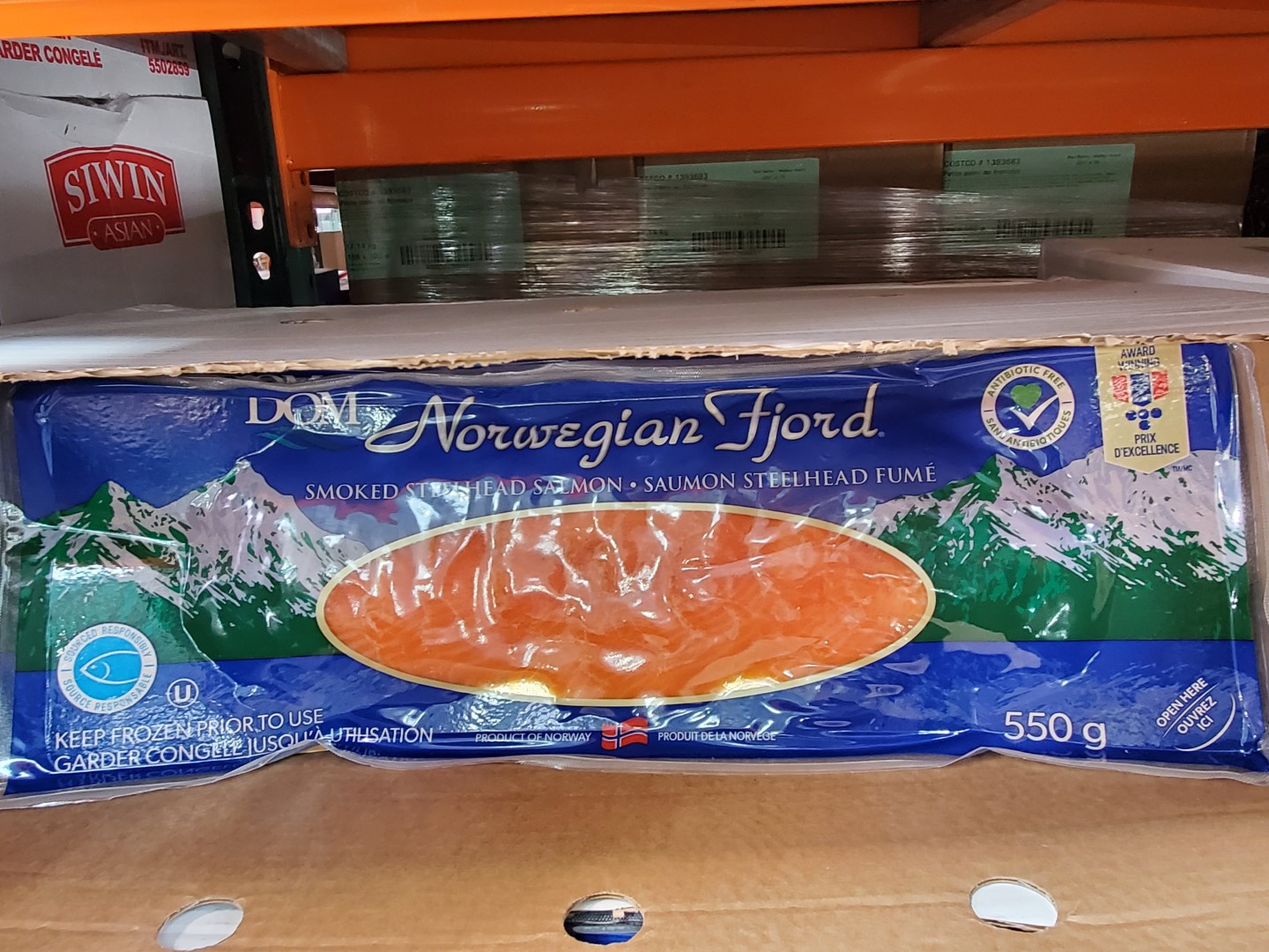 norwegian fjord smoked salmon