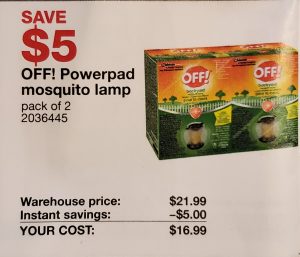 OFF! powerpad mosquito lamp