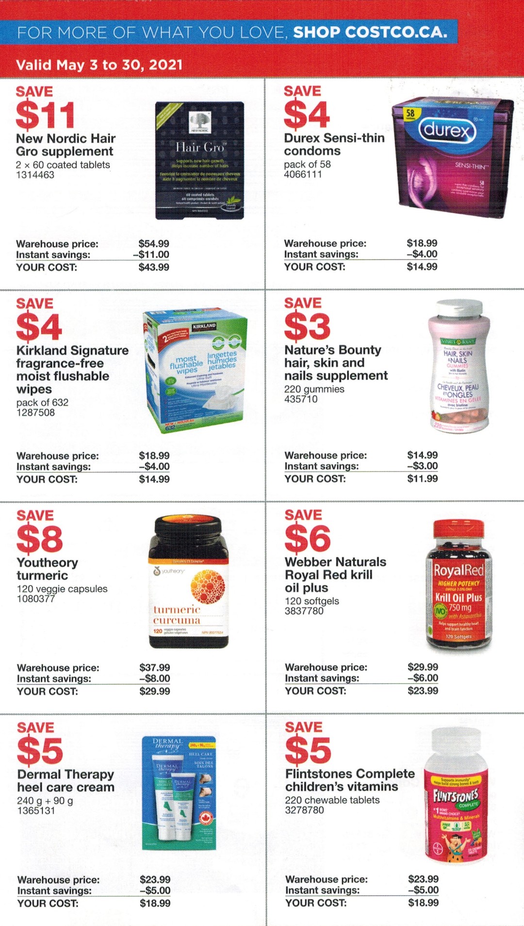 Costco Canada Flyer Preview May 3rd - 30th 2021