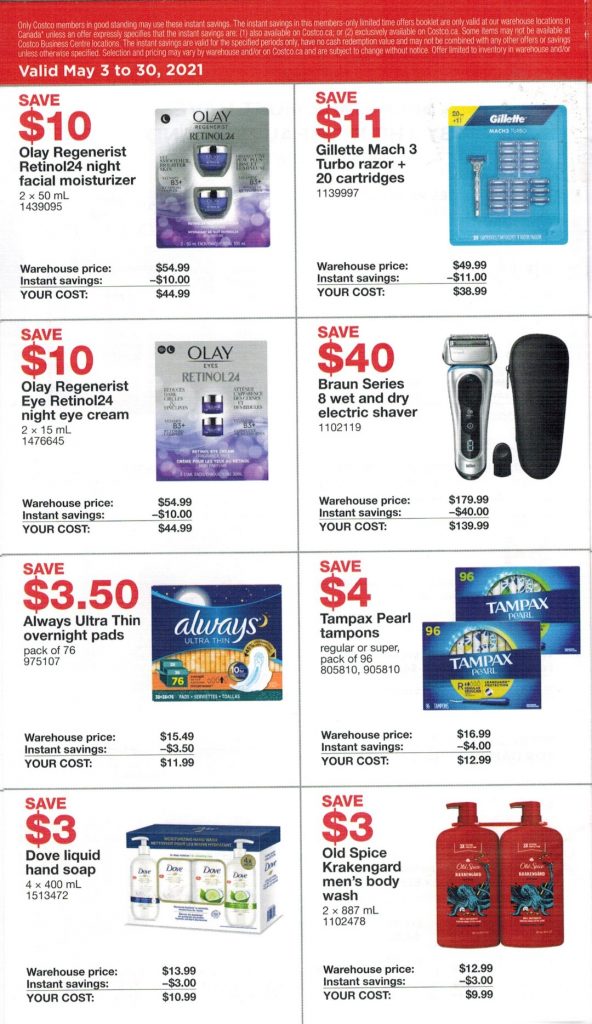 Costco Canada Flyer Preview May 3rd 30th 2021 Costco East Fan Blog