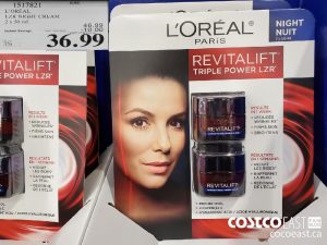 1517821
L'OREAL LZR NIGHT CREAM 2 X 50 ML 
($10.00 INSTANT SAVINGS EXPIRES ON 2021-05-30)
$36.99
