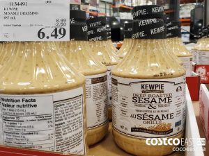 1134491
KEWPIE SESAME DRESSING 887 mL 
($2.50 INSTANT SAVINGS EXPIRES ON 2021-05-30)
$6.49