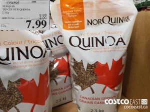 1354595
NORQUIN TRI-COLOUR QUINOA 2.3 kg 
($2.00 INSTANT SAVINGS EXPIRES ON 2021-05-30)
$7.99