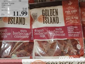 323944
GOLDEN ISLAND PORK JERKY 410 g 
($3.50 INSTANT SAVINGS EXPIRES ON 2021-05-09)
$11.99
