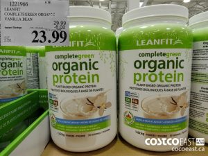 1221966
LEANFIT COMPLETEGREEN ORGANIC VANILLA BEAN 
($6.00 INSTANT SAVINGS EXPIRES ON 2021-05-30)
$23.99