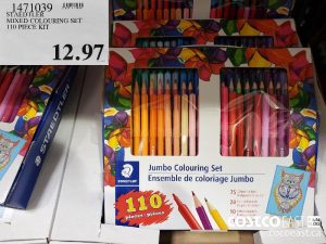 1471039
STAEDTLER MIXED COLOURING SET 110 PIECE KIT 
$12.97