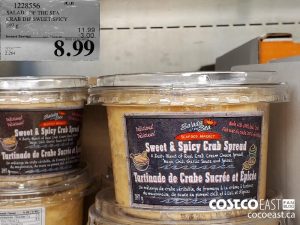 1228556
SALADS OF THE SEA CRAB DIP SWEET/SPICY 397 g 
($3.00 INSTANT SAVINGS EXPIRES ON 2021-05-09)
$8.99