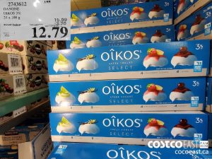 2743612
DANONE OIKOS 3% 24 x 100 g  
($3.20 INSTANT SAVINGS EXPIRES ON 2021-05-09)
$12.79