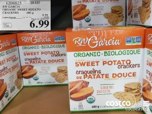 1208823
RW GARCIA ORGANIC SWEET POTATO CRACKERS 680g 
($2.00 INSTANT SAVINGS EXPIRES ON 2021-05-09)
$6.99