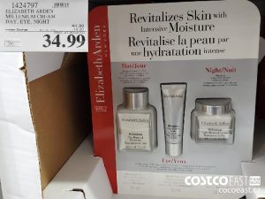 1424797
ELIZABETH ARDEN MILLENIUM CREAM DAY, EYE, NIGHT 
($10.00 INSTANT SAVINGS EXPIRES ON 2021-05-09)
$34.99