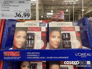1517821L'OREAL LZR NIGHT CREAM 2 x 50 ml ($10.00 INSTANT SAVINGS EXPIRES ON 2021-05-30)$36.99