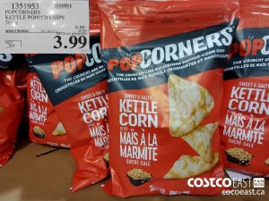 1351953
POPCORNERS KETTLE POPPED CHIPS 567G 
($2.00 INSTANT SAVINGS EXPIRES ON 2021-05-30)
$3.99