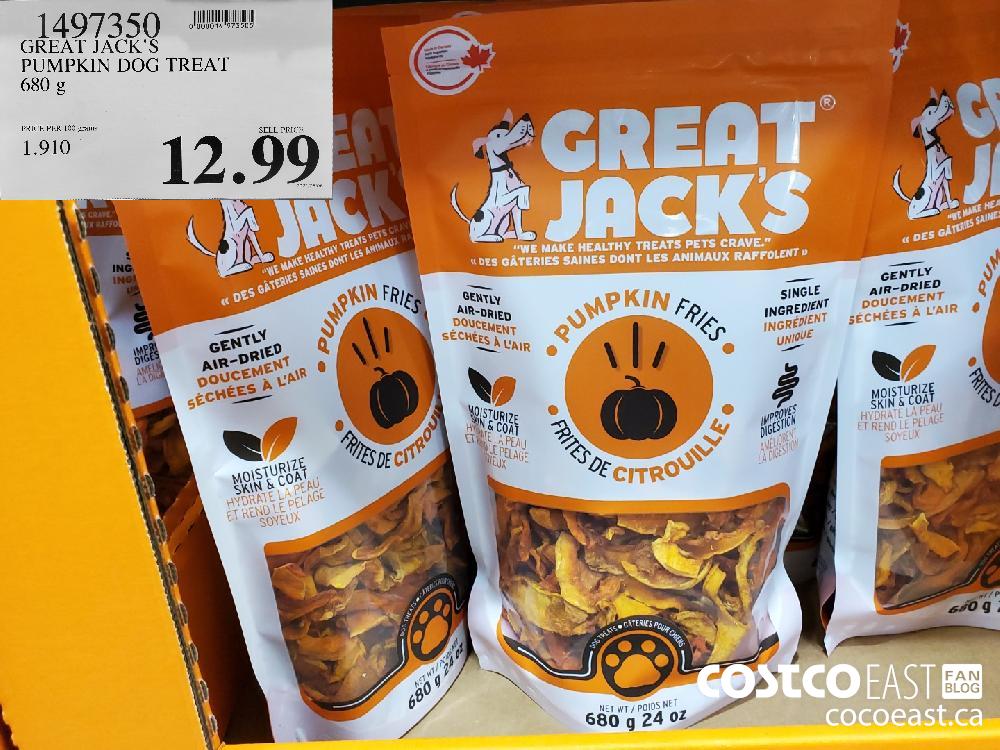 costco pumpkin dog treats