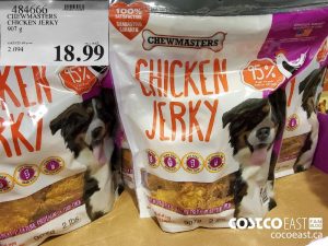 484666
CHEWMASTERS CHICKEN JERKY 907 g 
$18.99