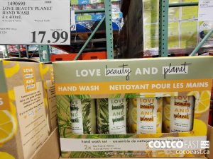 1490690
LOVE BEAUTY PLANET HAND WASH 4 x 400mL 
$17.99