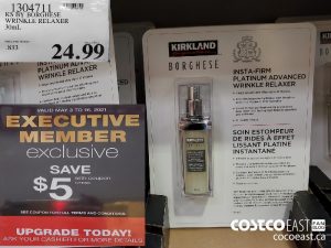 1304711
KS BY BORGHESE WRINKLE RELAXER 30mL 
($4.00 INSTANT SAVINGS EXPIRES ON 2021-05-16)
$20.99