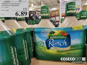225501
HIDDEN VALLEY RANCH HOMESTYLE DRESSING 2 X 1.18L 
($3.00 INSTANT SAVINGS EXPIRES ON 2021-05-16)
$6.89