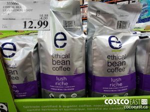 333666
ETHICAL BEA. LUSH MEDIUM ROAST 908 G 
($4.00 INSTANT SAVINGS EXPIRES ON 2021-05-30)
$12.99
