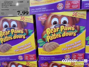 1058525
BEAR PAWS BANANA BREAD 36 x 40 g 
($2.00 INSTANT SAVINGS EXPIRES ON 2021-05-23)
$7.99