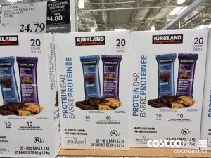 1014809
KIRKLAND SIGNATURE PROTEIN BARS 20 X 60G 
($4.80 INSTANT SAVINGS EXPIRES ON 2021-05-16)
$19.99