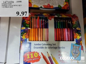 1471039
STAEDTLER MIXED COLOURING SET 110 PIECE KIT 
$9.97