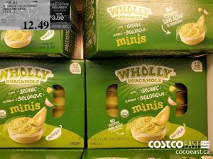 438342
WHOLLY GUACAMOLE  ORGANIC MINIS 12 X 57 G 
($3.50 INSTANT SAVINGS EXPIRES ON 2021-05-16)
$8.99