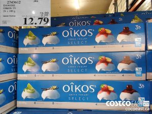 2743612
DANONE OIKOS 3% 24 x 100 g 
($3.20 INSTANT SAVINGS EXPIRES ON 2021-05-13)
$12.79