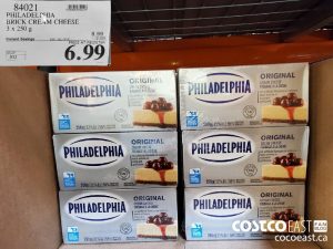 84021
PHILADELPHIA BRICK CREAM CHEESE 3 X 250G 
($2.00 INSTANT SAVINGS EXPIRES ON 2021-05-30)
$6.99
