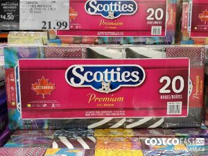 1446056
SCOTTIES PREMIUM FACIAL TISSUES 2 PLY 20 x 126 sheets 2021.05-16 
($4.50 INSTANT SAVINGS)
$17.59