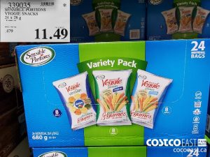 339035
SENSIBLE PORTIONS VEGGIE SNACKS 24x 28g 
$11.49