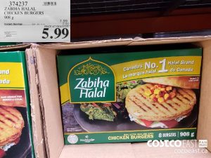 374237
ZABIHA HALAL CHICKEN BURGERS 908 g 
($2.00 INSTANT SAVINGS EXPIRES ON 2021-05-16)
$5.99