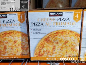 1008499
KIRKLAND SIGNATURE EXECUTIVE | CHEESE PIZZA 4 x 481 G 
($3.00 INSTANT SAVINGS EXPIRES ON 2021-05-16)
$8.99