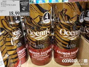 260591
OCEAN'S WILD SOCKEYE SALMON 4 X 213 G 
($4.00 INSTANT SAVINGS EXPIRES ON 2021-05-16)
$14.99