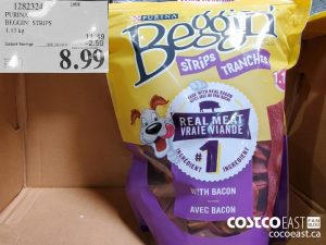 1282324
PURINA BEGGIN' STRIPS 1.13 kg 
($2.50 INSTANT SAVINGS EXPIRES ON 2021-05-30)
$8.99