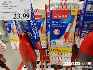 1137800
VILEDA PROMIST MAX MOP 1 unit   1 refill 
($6.00 INSTANT SAVINGS EXPIRES ON 2021-05-16)
$23.99
