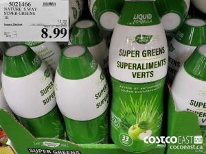 5021466
NATURE’S WAY SUPER GREENS 1L 
($4.00 INSTANT SAVINGS EXPIRES ON 2021-05-23)
$8.99