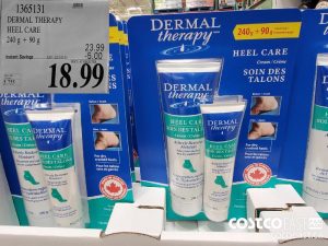 1365131
DERMAL THERAPY HEEL CARE 240g   90g 
($5.00 INSTANT SAVINGS EXPIRES ON 2021-05-30)
$18.99