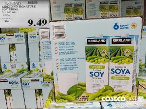 386460
KIRKLAND SIGNATURE SOY DRINK 6 X 946 ML 
$9.49